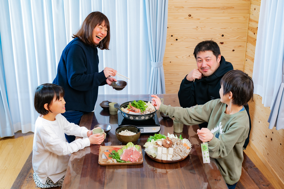 鍋　食事